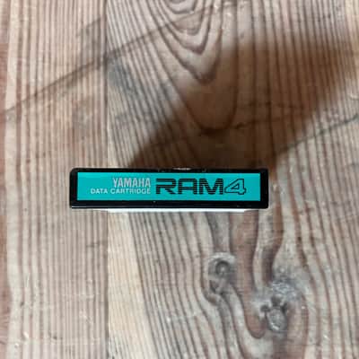 original Yamaha Data Cartridge RAM4 for RX5 RX7 DX7 II DX11 TX802 DMP7/ RAM 4 image 3