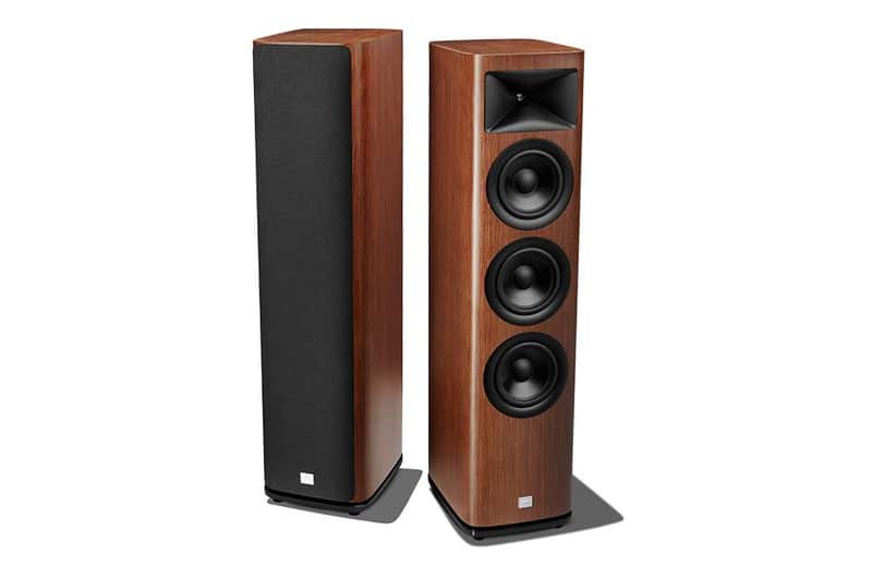 JBL HDI-3600 Coppia di diffusori da pavimento da 3x6.5" Noce imagen 1
