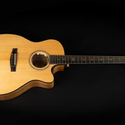 2022 Cort Gold Edge - Natural | All Solid Grand Auditorium Acoustic Guitar Torrefied Sitka Spruce Top Myrtlewood L.R. Baggs Anthem Pickup | OHSC image 3