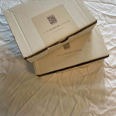 (2) FiveFish Five Fish Audio X-12 MK500 API 500 Series Pre Amps Pre Amps Matched Pair image 2