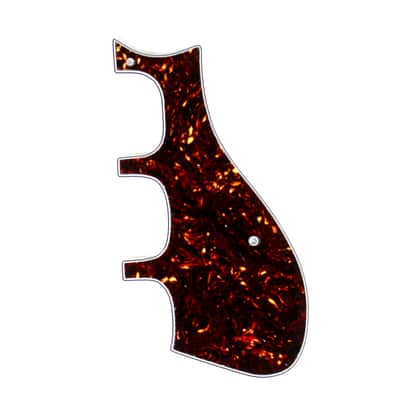 Custom Guitar Pickguard Fits Harmony H75 H78 Silvertone 1454 airline 7230 ,Tortoise