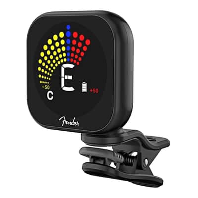 Fender Flash 2.0 Rechargeable Clip-On Guitar Tuner Black image 2