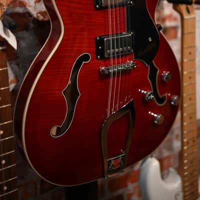 Hagstrom Viking DLX 12 string 2023 - Wild Cherry image 2