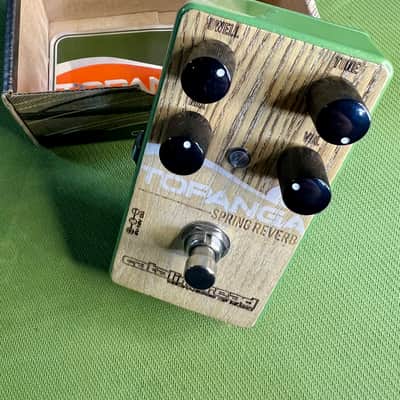 Catalin Bread Topanga Reverb Pedal - Limited Edition “Woody” Finish image 1