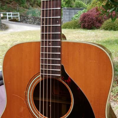 Yamaha FG-180 Jumbo Dreadnought 1972 - Natural image 3