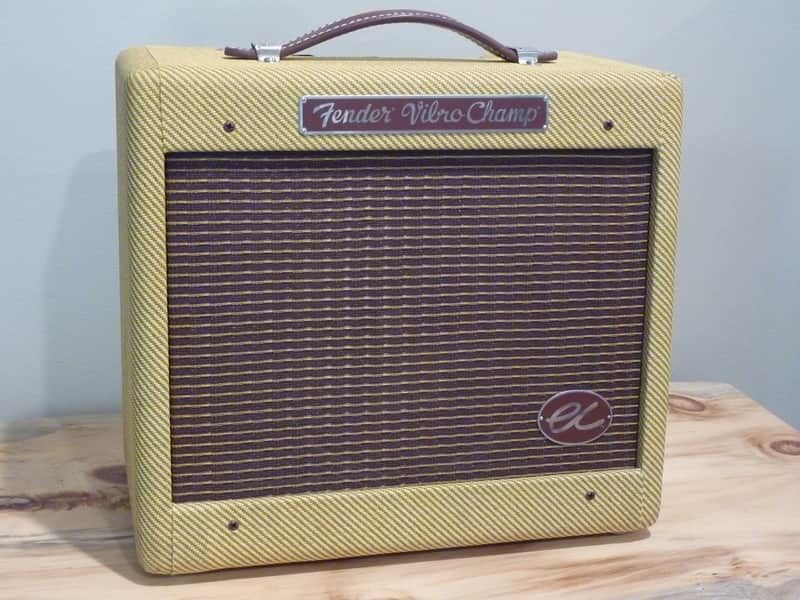 Fender EC Vibro-Champ Eric Clapton Signature 5-Watt 1x8" Guitar Combo 2012 - 2015 - Tweed image 1