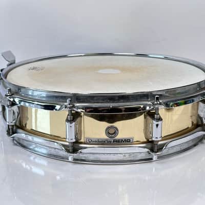 Remo Quadura Brass 4" x 14” Piccolo Snare Drum