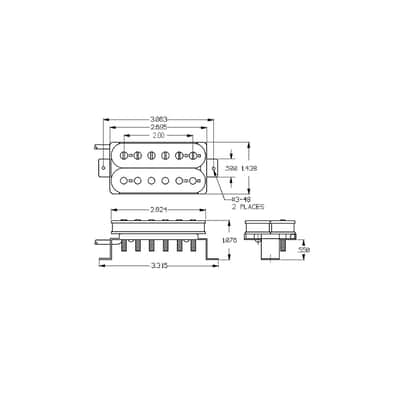 SH-5 Duncan Custom Bridge Black Seymour Duncan image 4
