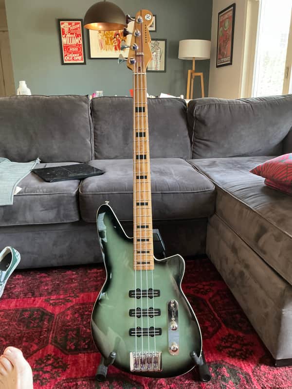 Reverend Triad Bass 2019 - 2022 - Metallic Alpine image 1