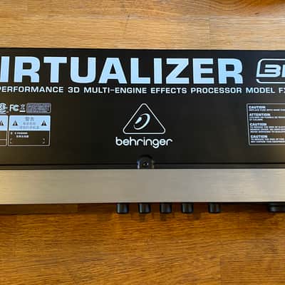 Behringer Virtualizer 3D FX2000 Multi-Engine FX Processor 2010s - Standard image 2