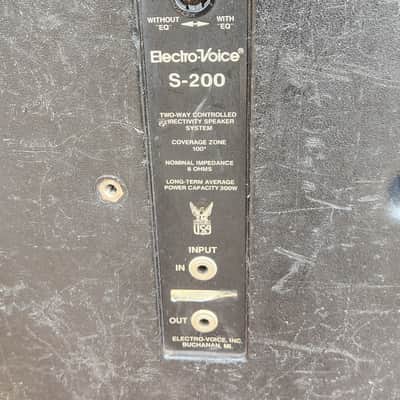 Electro-Voice S-200 300-Watt 2-Way Passive Speaker Pair EV12L image 5