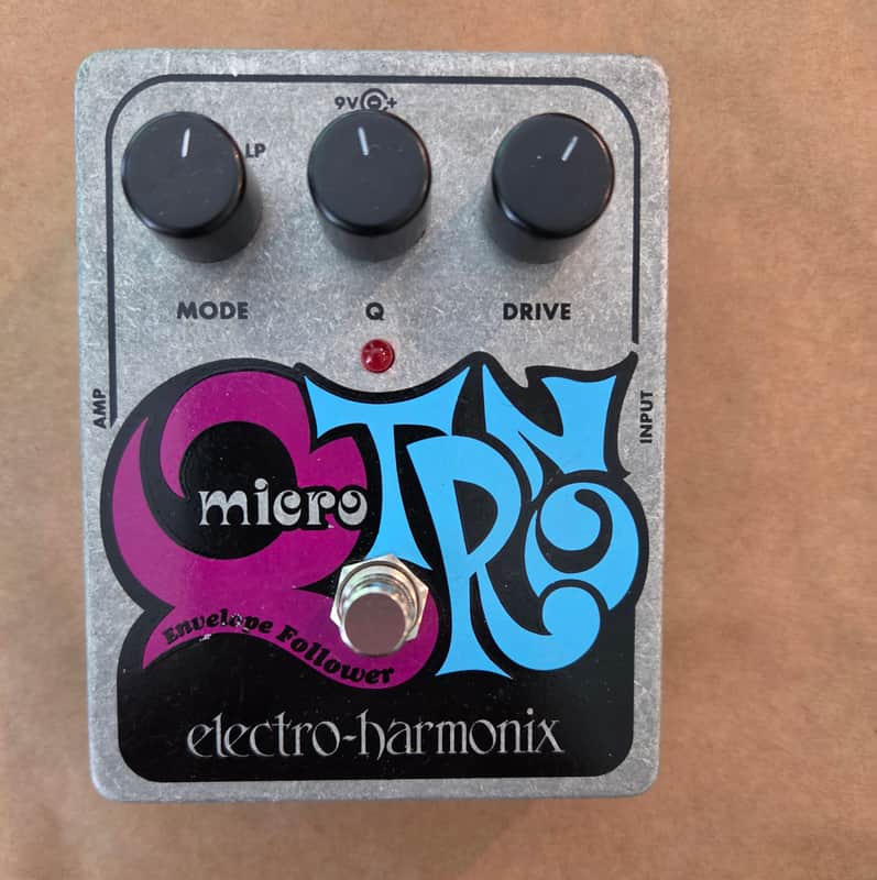 Electro-Harmonix Micro Q-Tron Envelope Filter 2006 - Present - Silver / Black / Blue image 1