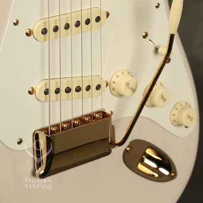2021 Fender Limited Edition American Original 50's Stratocaster Mary Kaye Blonde image 4