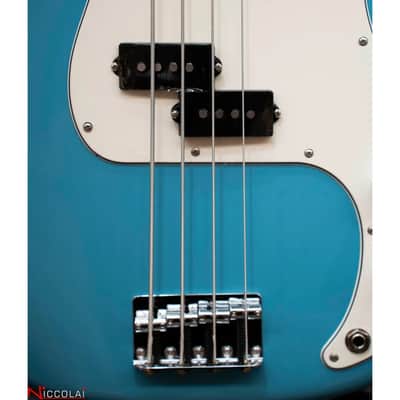 Fender Player II Precision Bass, Maple Fingerboard, Aquatone Blue image 7