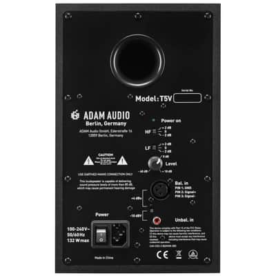 ADAM Audio T5V Active Nearfield Studio Monitor (Single) - 5" image 6