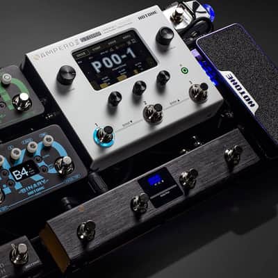HOTONE Guitar Multi Effects Processor Multi Effects Pedal Touch Screen Guitar Bass Amp Modeling IR Cabinets Simulation Guitar Effects Pedal Multi FX Processor Ampero II Stomp image 7