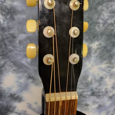 Vintage 1968 Winston Model 1934 3/4 Size Parlor Japan Acoustic Guitar Pro Setup New Strings Gigbag image 5