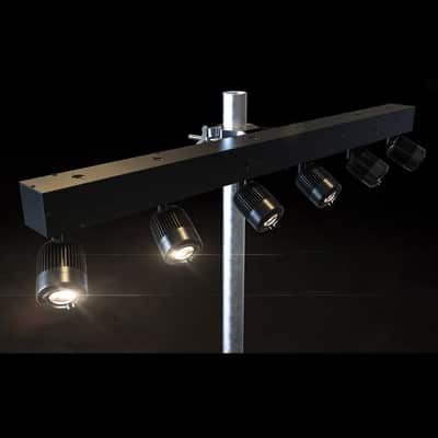 Chauvet DJ 15W Pinspot Bar Warm White LED Lighting Bar w 6 Independent Pinspots image 11