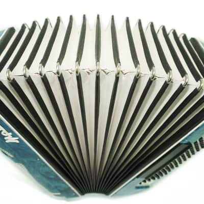 Mriya Piano Accordion 80 Bass Buttons, Ukraine Vintage Keyboard Accordian Musical Instrument, New Straps and Soft Case for Gift, 2727 image 7