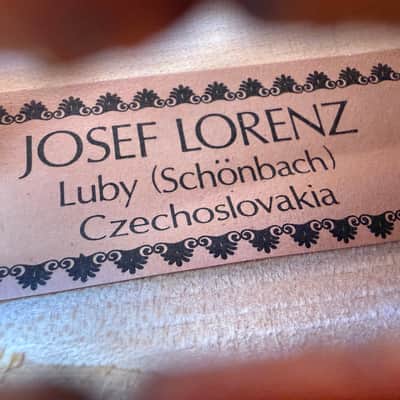 Josef Lorenz Luby (Schönbach) Czechoslovakia 3/4 Violin – Instrument Only image 2