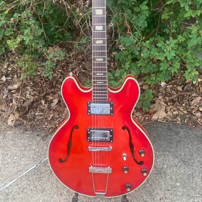 c. 1970 Galson ES-330 copy  - Cherry Red, Matsumoku Japan image 11