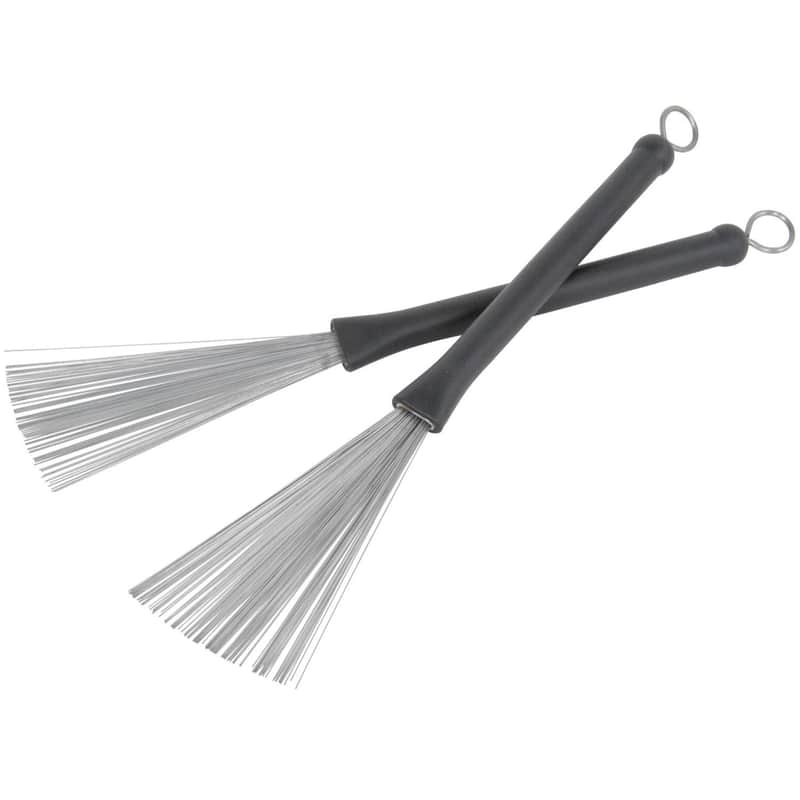 Chord Steel Drum Brushes PAIR Jazz Percussion Sticks image 1