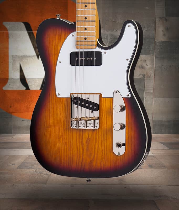 Schecter PT Special - 3-Tone Sunburst Pearl Electric Guitar (665) image 1