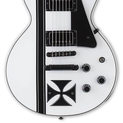 ESP LTD Iron Cross Electric Guitar. Snow White image 2