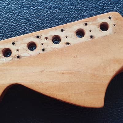 1969 Fender Mustang Rosewood NECK w/ Competition Red Matching Headstock /CBS Fullerton USA Offset/ image 7