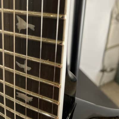 PRS SE Mark Holcomb Signature Electric Guitar, Ebony Fingerboard, Holcomb Blue Burst image 2