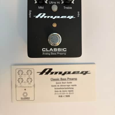 Ampeg Classic Analog Bass Preamp Pedal image 2
