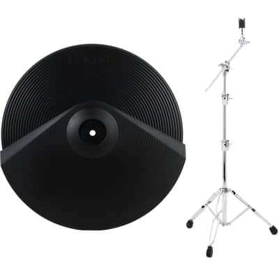 Roland V-Cymbal CY-8 Electronic Crash Cymbal Controller with Boom Stand image 1