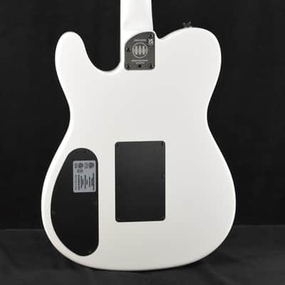 Mint Fender Jack White Triplesonic Acoustasonic Telecaster Maple Fingerboard White Pickguard Satin Arctic White with Black Top image 7