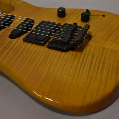 1991 Hamer USA Chaparral Elite Flame Maple Natural w/HSC image 10