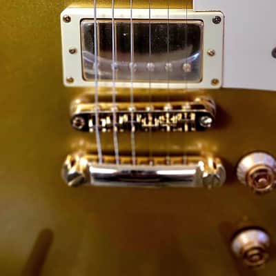 AIO SC77 Electric Guitar - Gold Top GS-001 image 8