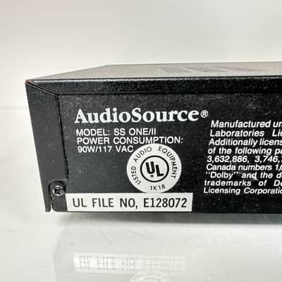 AudioSource Surround Sound Processor Model SS One / 1 Series II image 8