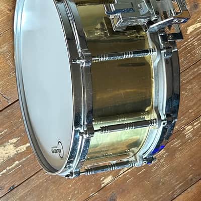 14” × 6.5” Pearl Free Floating Brass Snare image 11