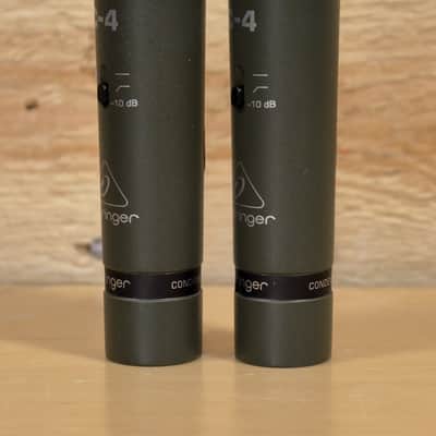 Behringer C4 Studio Condenser Microphone Pair "Excellent Condition" image 2