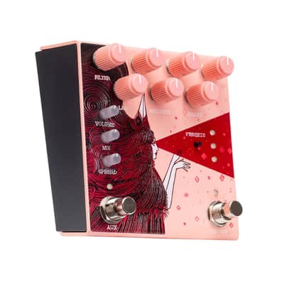 Old Bood Noise Endeavors Dark Star V3 Stereo Reverb Pedal - Pink image 2