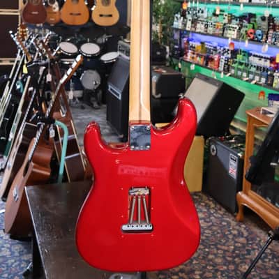 Fender Jimmie Vaughan Tex-Mex Stratocaster Candy Apple Red w/Case - USED image 8