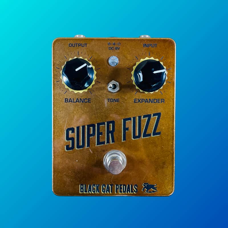 Black Cat Super Fuzz Pedal image 1