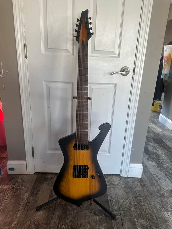 None 8 string Iceman Guitar Iceman 8 2023 - Matte tobacco sunburst image 1