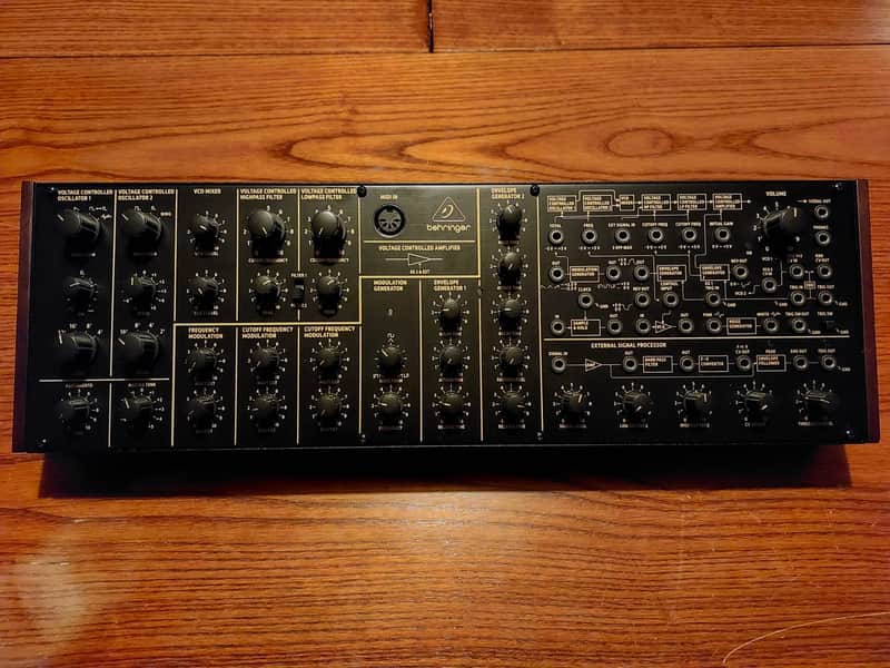 Behringer K-2 Analog Semi-Modular Synthesizer 2019 - Present - Black image 1