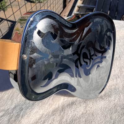 Dobro 10 string resonophonic guitar mid 70's - chrome image 16