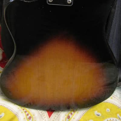 Guyatone 2 PU Sekova/Teisco 1965 Brown Violin Sunburst image 2