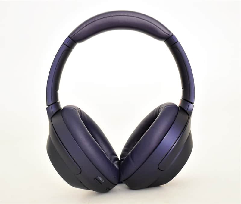 Sony WH-1000XM4 Wireless Active Noise Canceling Over-Ear Headphones - Blue image 1
