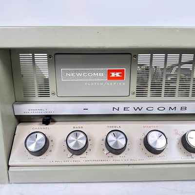 Vintage Newcomb K4R-1250 6550 Tube Amplifier image 2