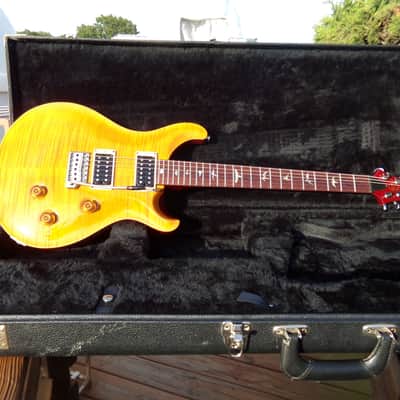 1996 PRS Custom 24 - Santana Yellow, '10' Top, excellent condition image 7
