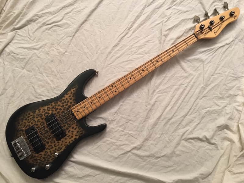 Peavey Foundation 1992 Custom Black/Leopard image 1