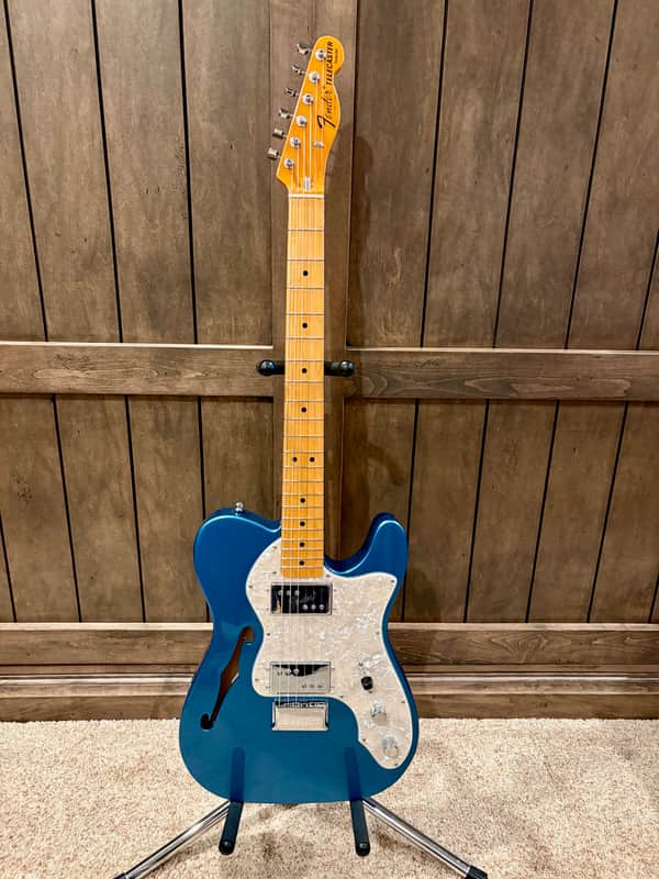 Fender American Vintage II - 1972 Telecaster Thinline 2023 - Lake Placid Blue